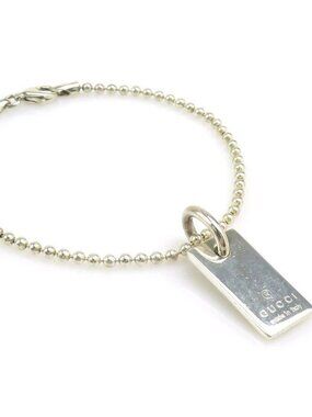 Auth GUCCI Bracelet Silver 925